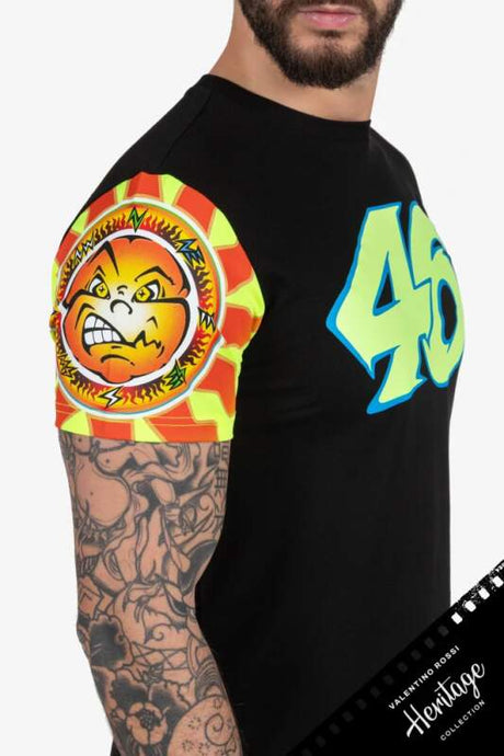 VR46 Valentino Rossi women's tank top – Heritage black