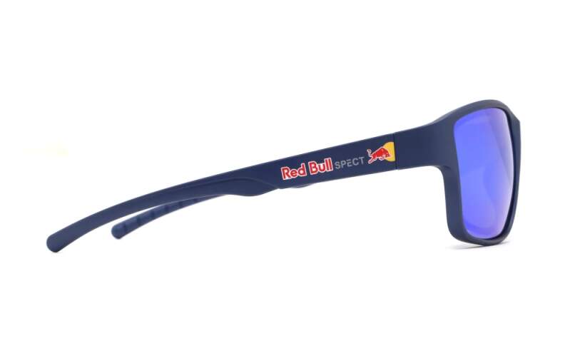 Red Bull Spect CHESS Sonnenbrille blau mit blauen Gläsern
