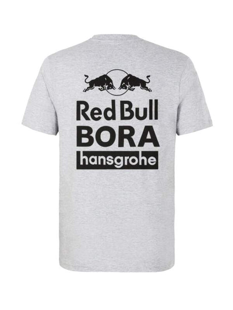 Red Bull Bora Hansgrohe fan T-shirt grey with logo