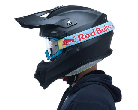 Red Bull Spect Motocrossbrille WHIP neonblau mit klarem Glas
