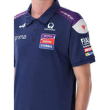 Yamaha Pramac team polo shirt with sponsor logos
