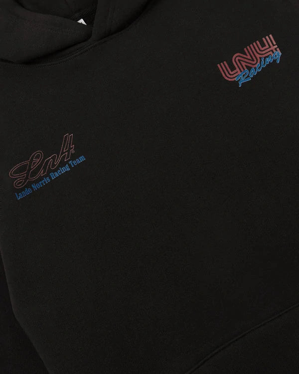 Lando Norris LN4 HERITAGE Hoodie – Schwarz