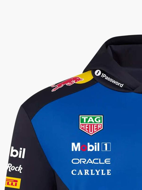 Oracle Red Bull Racing sweatshirt with sponsor logos - team edition