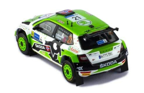 IXO Modell Škoda Fabia Rally2 EVO #21 A. Mikkelsen - T. Eriksen Rally Estonia 2022