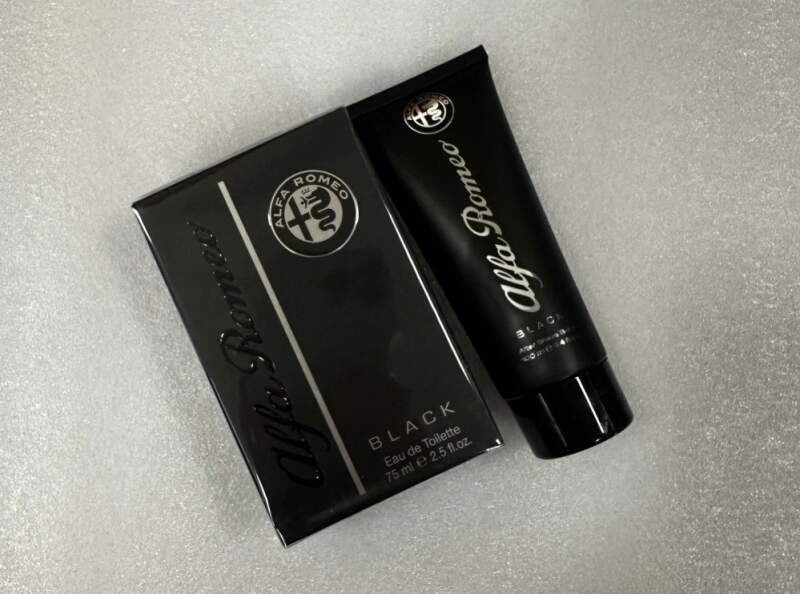 Alfa Romeo Black Eau de Toilette 75 ml + After Shave Balsam 100 ml Geschenkset