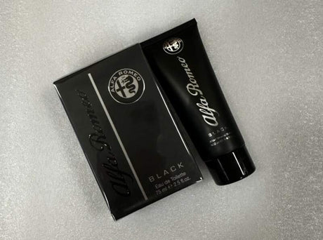 Alfa Romeo Black Eau de Toilette 75 ml + After Shave Balsam 100 ml Geschenkset