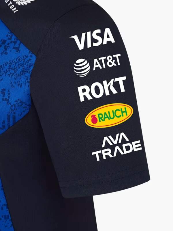 Oracle Red Bull Racing polo shirt with sponsor logos - team edition