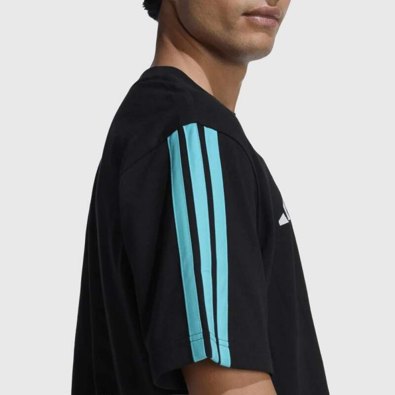 Adidas T-shirt - Mercedes AMG Petronas F1 DNA, black - casual edition