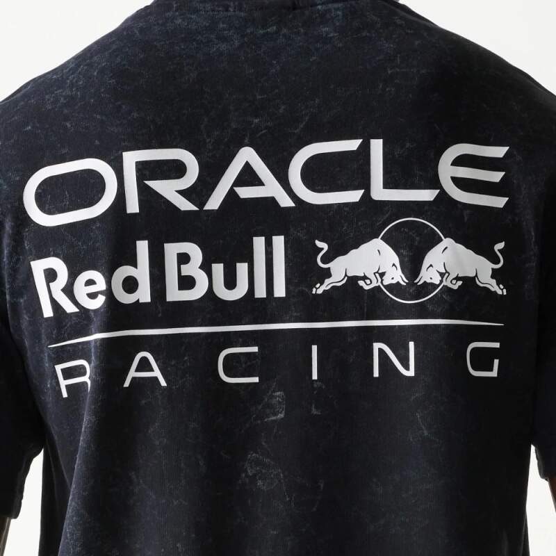 Oracle Red Bull Racing Freizeit-T-Shirt NE LINEAR schwarz - Oversize