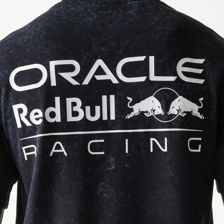 Oracle Red Bull Racing Freizeit-T-Shirt NE LINEAR schwarz - Oversize