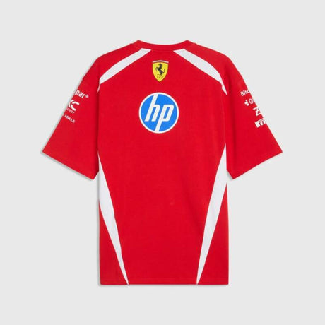 Scuderia Ferrari F1 T-Shirt mit Sponsorenlogos x Puma - DRIVERS Edition