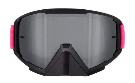 Red Bull Spect Motocrossbrille WHIP schwarz mit silbernem Glas