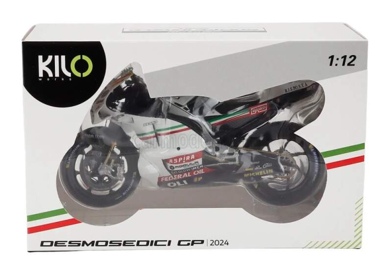 Modell NZG MotoGP - Ducati GP23 Marc Marquez im Maßstab 1:12 - San Marino GP Edition