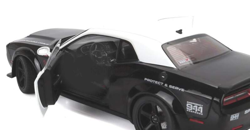 Modell Solido Dodge Challenger DEMON POLICE