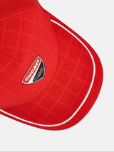 Ducati Corse GRID Fan-Cap rot mit Logo