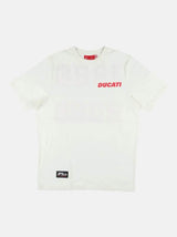 Men's Ducati Corse white T-shirt - 100th years DUCATI edition
