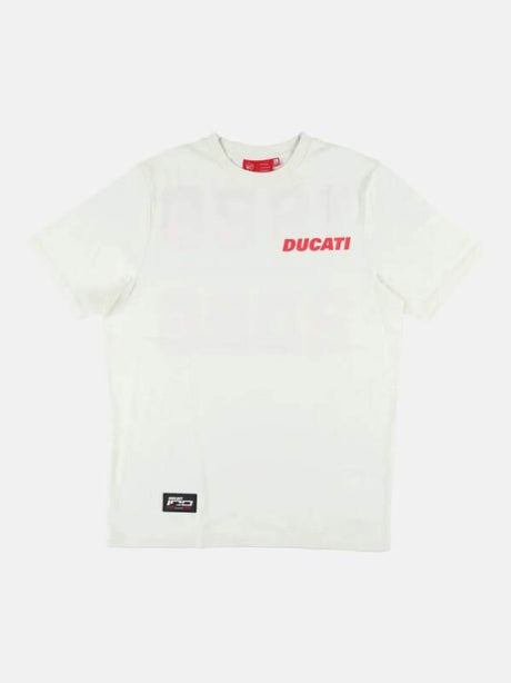 Herren-T-Shirt Ducati Corse weiß - 100th years DUCATI Edition