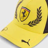 Scuderia Ferrari Lewis Hamilton Cap – British GP 2026, Yellow