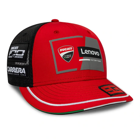 Ducati Lenovo Team Marc Marquez #93 Cap 2026 – Rot