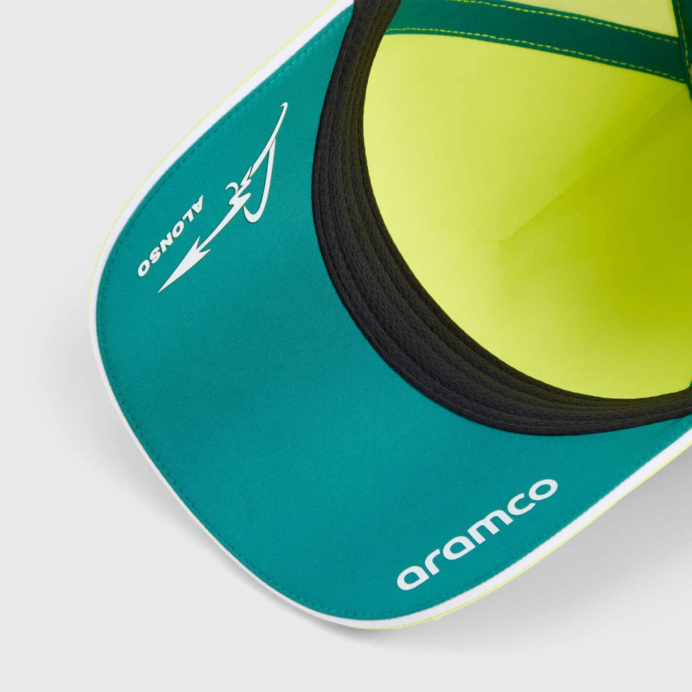 Aston Martin F1 Team Fernando Alonso #14 Cap 2026 – Grün