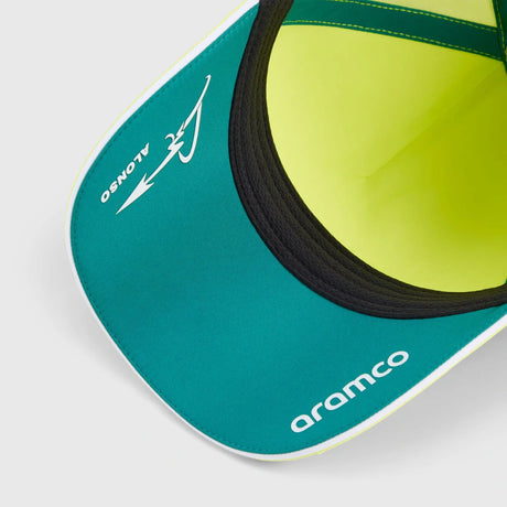 Aston Martin F1 Team Fernando Alonso #14 Cap 2026 – Grün