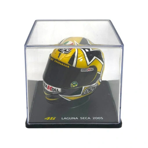 Valentino Rossi MotoGP Helmmodell im Maßstab 1:5 – Laguna Seca 2005