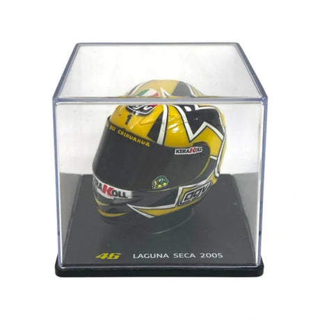 Valentino Rossi MotoGP Helmmodell im Maßstab 1:5 – Laguna Seca 2005