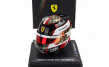 LookSmart Charles Leclerc Helmmodell im Maßstab 1:5 – SF Abu Dhabi 2025