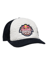 Red Bull Rampage FLEECE Cap – Creme/Marineblau