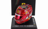 LookSmart Charles Leclerc Helmmodell im Maßstab 1:5 – SF Abu Dhabi 2024