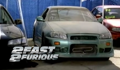 Modell Fast & Furious Nissan Skyline GT-R34 Brian's 2002 grau