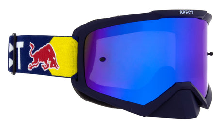 Red Bull Spect Motocrossbrille EVAN dunkelblau mit blauem Glas