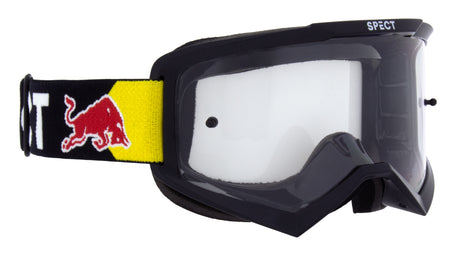 Red Bull Spect Motocrossbrille EVAN schwarz mit klarem Glas
