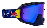 Red Bull Spect WHIP motocross goggles blue with blue lens