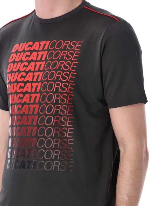 Ducati Corse Fan-T-Shirt DUCATI dunkelgrau