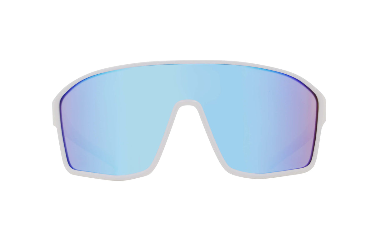 Red Bull Spect DAFT sunglasses white with blue lens