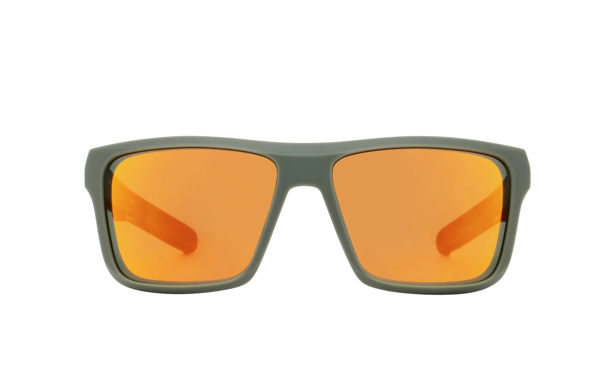 Red Bull Spect Sonnenbrille KANE olivgrün mit braunen Gläsern