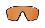 Red Bull Spect KRAFT Sonnenbrille blau mit braunem Glas