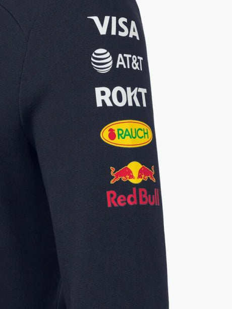 Oracle Red Bull Racing team hoodie with sponsor logos