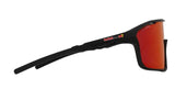 Red Bull Spect RUMBLE sunglasses black with blue-purple lens