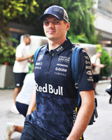 Oracle Red Bull Racing team polo shirt with sponsor logos x HYPEBEAST