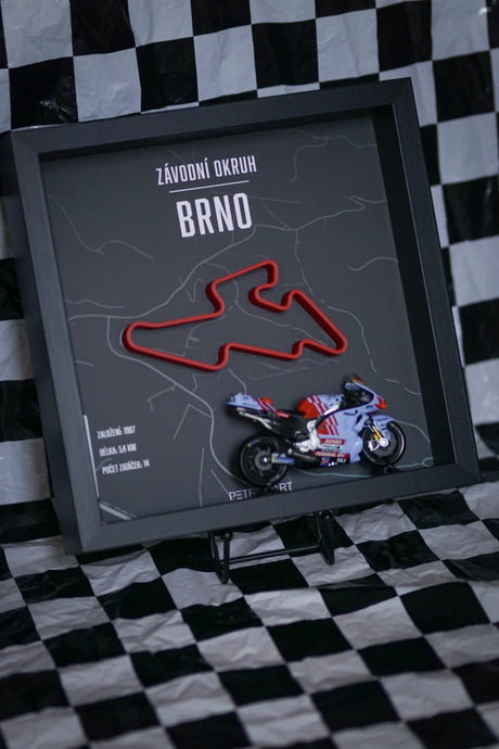 Petrol Art 3D-Bild – Marc Marquez, Brno