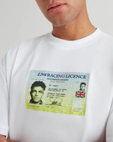 Lando Norris LN4 LICENSE T-Shirt – White