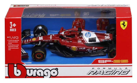 Modell Scuderia Ferrari SF-25 BBurago #16 Charles Leclerc 2025