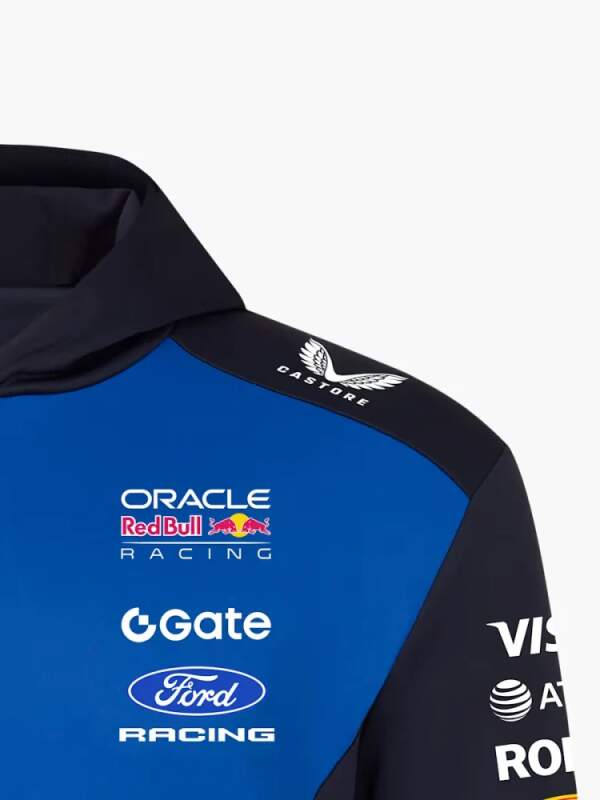 Oracle Red Bull Racing sweatshirt with sponsor logos - team edition