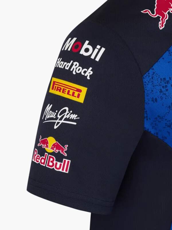 Oracle Red Bull Racing Damen-T-Shirt mit Sponsorenlogos - Team Edition