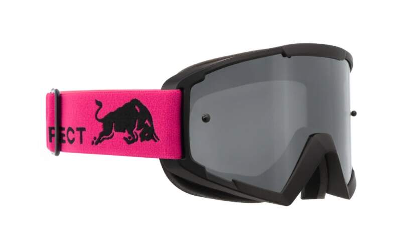 Red Bull Spect Motocrossbrille WHIP schwarz mit silbernem Glas