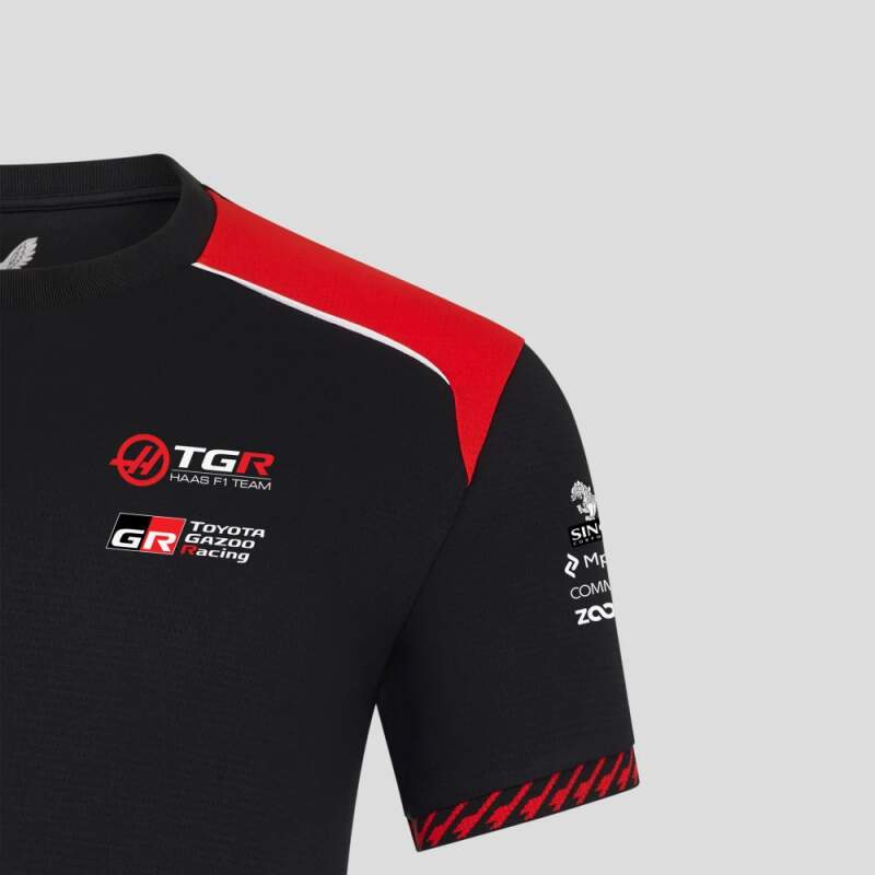 Haas F1 Team T-Shirt mit Sponsorenlogos - Team Edition