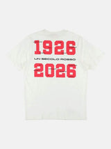 Men's Ducati Corse white T-shirt - 100th years DUCATI edition