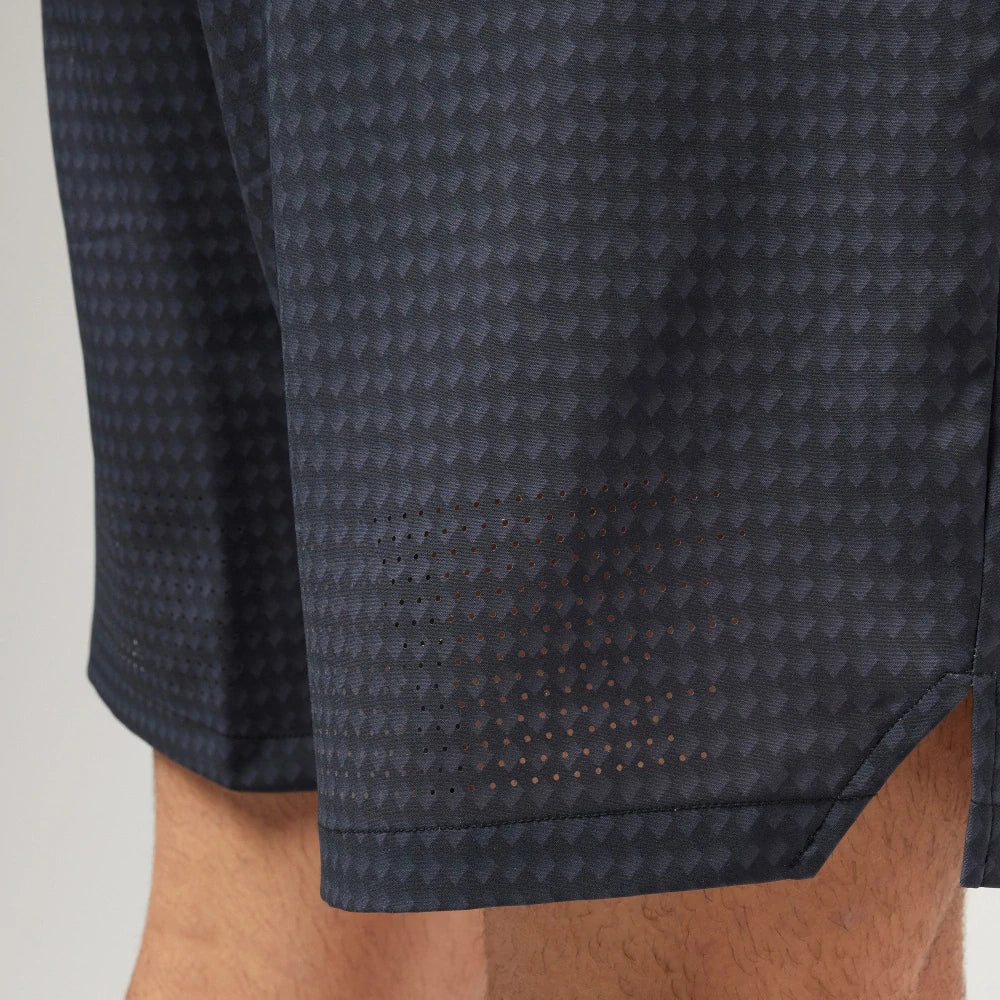 Ducati x Macron Sportshorts mit Logo – Dunkelgrau